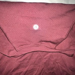 red merlot swiftly tech long sleeve race length
